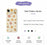 For iPhone Air Case Leaves Pattern Printing Straight Edge TPU Phone Back Cover - Beige - 2