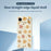 For iPhone Air Case Leaves Pattern Printing Straight Edge TPU Phone Back Cover - Beige - 3