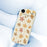 For iPhone Air Case Leaves Pattern Printing Straight Edge TPU Phone Back Cover - Beige - 5