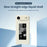 For iPhone Air Case Stitching Photos Pattern Printing Straight Edge TPU Phone Back Cover - Beige - 3