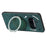 For Nothing Phone (3a) Phone Case with Rotating Kickstand Stress Relief Retro Leather Back Cover - Green - 5