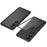 For Sony Xperia 1 VII Matte Case Aluminium Alloy + PC Phone Cover Pop-Up Snap Lock - Black - 1