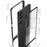 For Sony Xperia 1 VII Matte Case Aluminium Alloy + PC Phone Cover Pop-Up Snap Lock - Black - 4