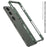 For Sony Xperia 1 VII Bumper Case Metal Frame Heat Dissipation Cover - Black - 3