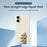 For iPhone 17 Case Angry Cat Pattern Printing Straight Edge TPU Phone Back Cover - Beige - 3