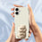 For iPhone 17 Case Angry Cat Pattern Printing Straight Edge TPU Phone Back Cover - Beige - 6
