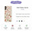 For iPhone 17 Case Christmas Snowman Pattern Printing Straight Edge TPU Phone Back Cover - Beige - 2