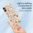 For iPhone 17 Case Christmas Snowman Pattern Printing Straight Edge TPU Phone Back Cover - Beige - 4