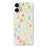 For iPhone 17 Case Colorful Trees Pattern Printing Straight Edge TPU Phone Back Cover - Beige - 1