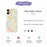 For iPhone 17 Case Colorful Trees Pattern Printing Straight Edge TPU Phone Back Cover - Beige - 2