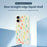 For iPhone 17 Case Colorful Trees Pattern Printing Straight Edge TPU Phone Back Cover - Beige - 3