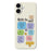 For iPhone 17 Case Colored Sticky Notes Pattern Printing Straight Edge TPU Phone Back Cover - Beige - 1