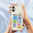 For iPhone 17 Case Colored Sticky Notes Pattern Printing Straight Edge TPU Phone Back Cover - Beige - 6