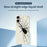 For iPhone 17 Case Spider Pattern Printing Straight Edge TPU Phone Back Cover - Beige - 3