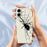 For iPhone 17 Case Spider Pattern Printing Straight Edge TPU Phone Back Cover - Beige - 6
