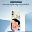 For iPhone 17 Case Make Faces Kid Pattern Printing Straight Edge TPU Phone Back Cover - Beige - 3