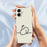 For iPhone 17 Case Stick Figure Pattern Printing Straight Edge TPU Phone Back Cover - Beige - 6