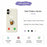 For iPhone 17 Case Beer Pattern Printing Straight Edge TPU Phone Back Cover - Beige - 2
