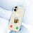 For iPhone 17 Case Beer Pattern Printing Straight Edge TPU Phone Back Cover - Beige - 5