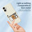 For iPhone 17 Case Three Animal Dolls Pattern Printing Straight Edge TPU Phone Back Cover - Beige - 4
