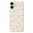 For iPhone 17 Case Red Cherry Pattern Printing Straight Edge TPU Phone Back Cover - Beige - 1