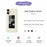 For iPhone 17 Case Stitching Photos Pattern Printing Straight Edge TPU Phone Back Cover - Beige - 2