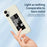 For iPhone 17 Case Stitching Photos Pattern Printing Straight Edge TPU Phone Back Cover - Beige - 4