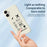 For iPhone 17 Case Boarding Ticket Pattern Printing Straight Edge TPU Phone Back Cover - Beige - 4