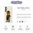 For Samsung Galaxy A36 5G Case Cool Bear Pattern Printing Straight Edge TPU Phone Back Cover - Beige - 2