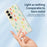 For Samsung Galaxy A36 5G Case Colorful Trees Pattern Printing Straight Edge TPU Phone Back Cover - Beige - 4