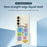 For Samsung Galaxy A36 5G Case Colored Sticky Notes Pattern Printing Straight Edge TPU Phone Back Cover - Beige - 3