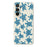 For Samsung Galaxy A36 5G Case Blue Turtle Pattern Printing Straight Edge TPU Phone Back Cover - Beige - 1