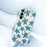 For Samsung Galaxy A36 5G Case Blue Turtle Pattern Printing Straight Edge TPU Phone Back Cover - Beige - 5