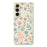 For Samsung Galaxy A36 5G Case Yellow Flowers Pattern Printing Straight Edge TPU Phone Back Cover - Beige - 1