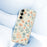 For Samsung Galaxy A36 5G Case Yellow Flowers Pattern Printing Straight Edge TPU Phone Back Cover - Beige - 5