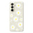For Samsung Galaxy A36 5G Case White Daisy Pattern Printing Straight Edge TPU Phone Back Cover - Beige - 1