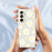 For Samsung Galaxy A36 5G Case White Daisy Pattern Printing Straight Edge TPU Phone Back Cover - Beige - 6