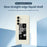 For Samsung Galaxy A36 5G Case Stitching Photos Pattern Printing Straight Edge TPU Phone Back Cover - Beige - 3