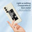 For Samsung Galaxy A36 5G Case Stitching Photos Pattern Printing Straight Edge TPU Phone Back Cover - Beige - 4