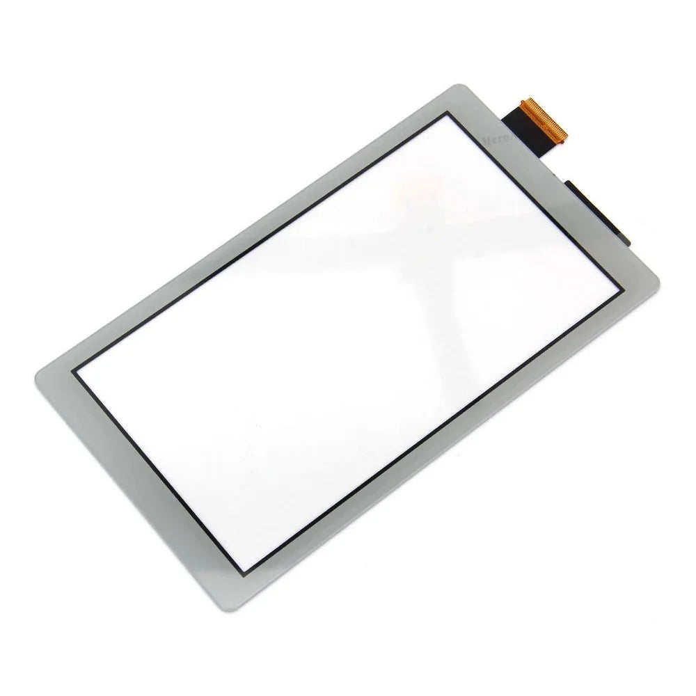 For Nintendo Switch Lite Grade C Digitizer Touch Screen Glass Replacement Part (Without Logo) - White - 1