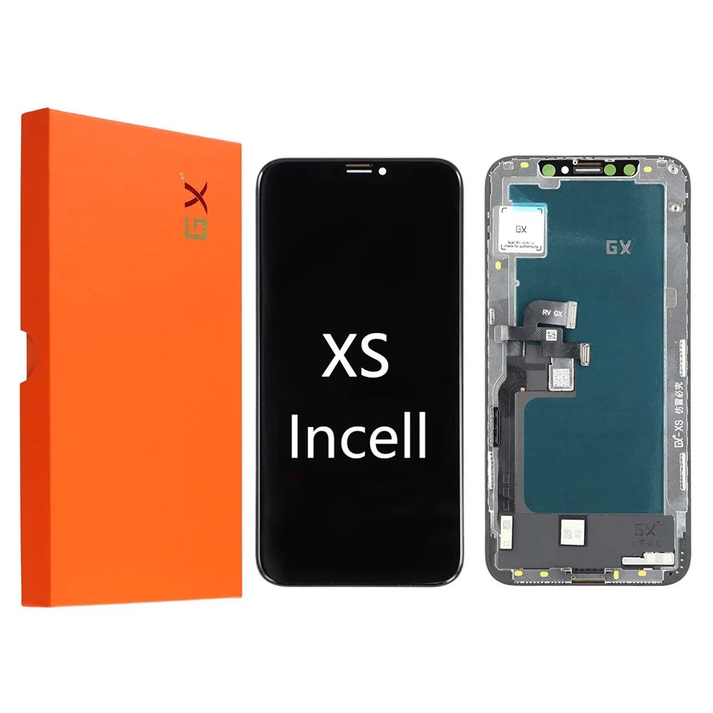 For iPhone XS Grade C LCD Screen and Digitizer Assembly Replacement Part (GX In-Cell Technology) (without Logo) - 1