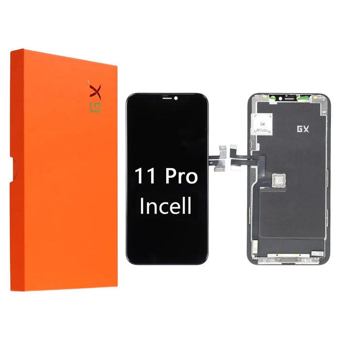 For iPhone 11 Pro Grade C LCD Screen and Digitizer Assembly Replacement Part (GX In-Cell Technology) (without Logo) - 1