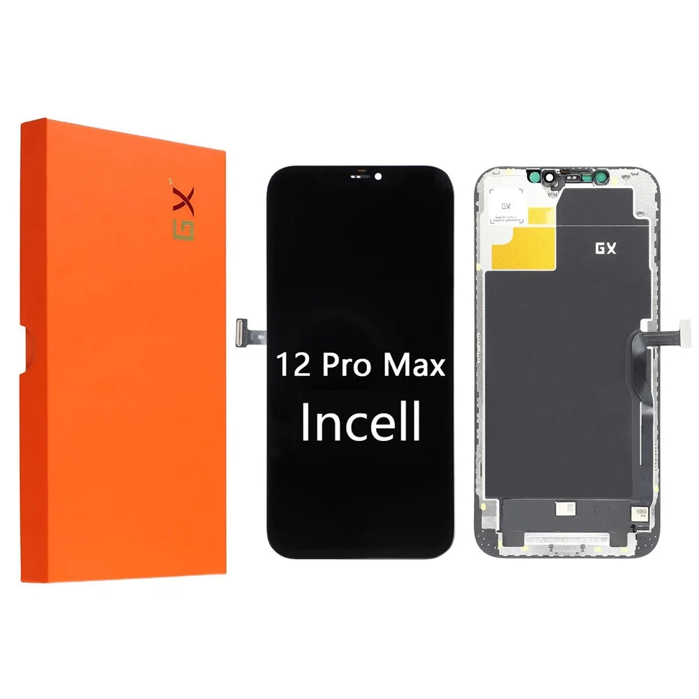 For iPhone 12 Pro Max Grade C LCD Screen and Digitizer Assembly Replacement Part (GX Incell Technology) (without Logo) - 1