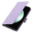 For Samsung Galaxy S25 FE Case Rhombus Stitching Wallet Stand Leather Phone Cover with Long  /  Short Strap - Purple - 7