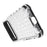 For iPhone 17 Pro Case Honeycomb Shape Shockproof PC + TPU Phone Cover - Grey - 3