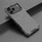 For iPhone 17 Pro Max Case Honeycomb Shape Shockproof PC + TPU Phone Cover - Black - 5