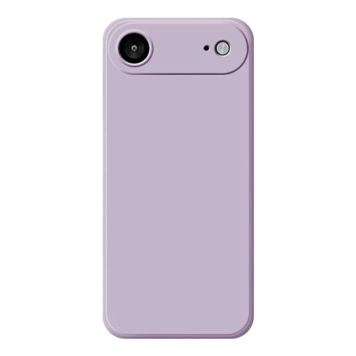 For iPhone Air TPU Case Straight Edge Protection Phone Cover - Purple - 1