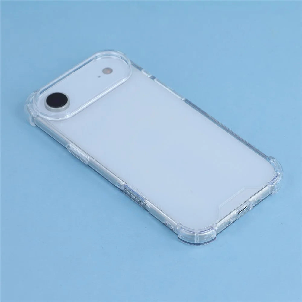 For iPhone Air Phone Case TPU + Acrylic 1.5mm Shockproof Clear Back Cover - 3