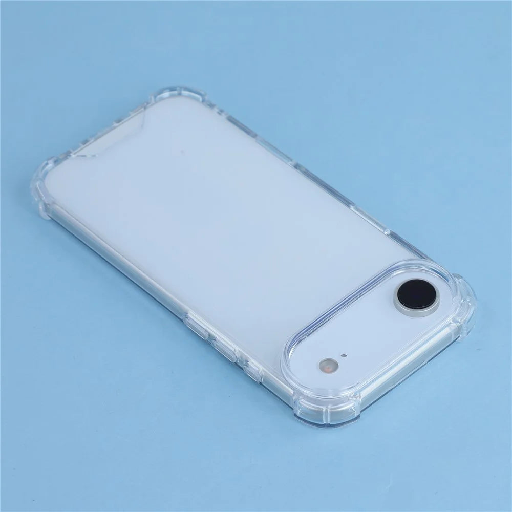 For iPhone Air Phone Case TPU + Acrylic 1.5mm Shockproof Clear Back Cover - 4