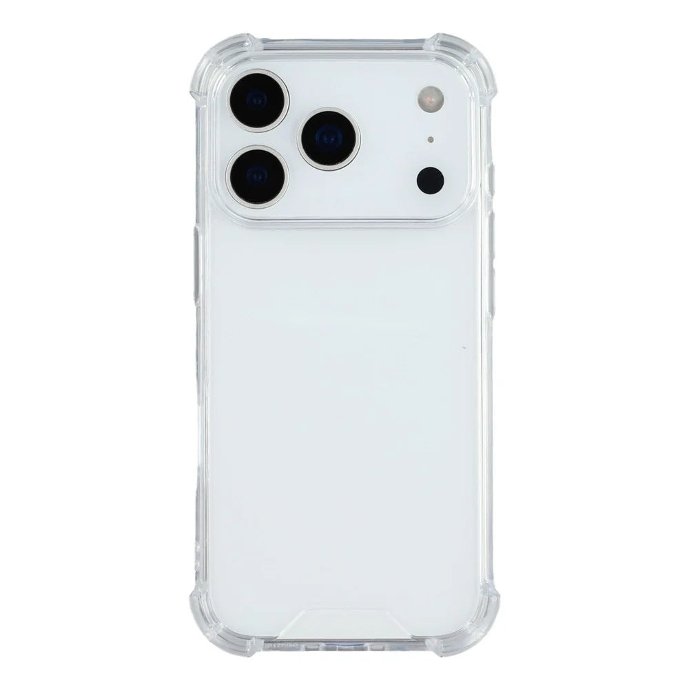 For iPhone 18 Pro Max / 17 Pro Max Phone Case TPU + Acrylic 1.5mm Shockproof Clear Back Cover - 1